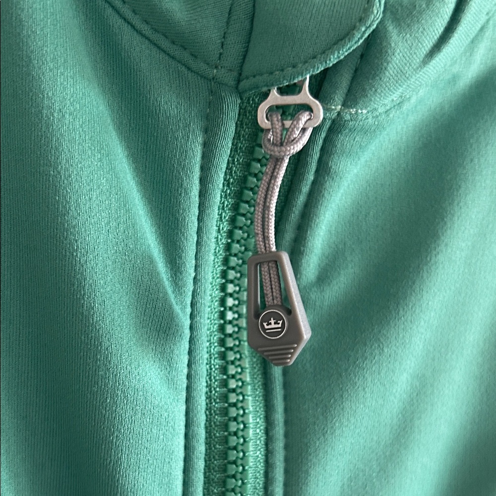 Peter Millar Teal Katy Jacket Large Pinehurst Logo - image 5